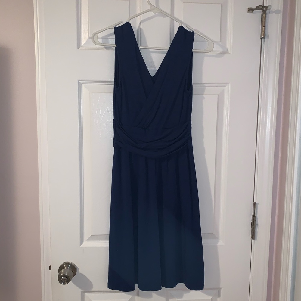 Lilly P- Navy blue dress- size XS- NWOT